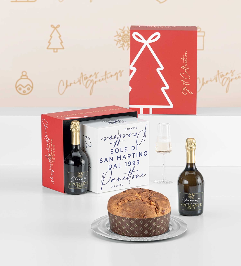 gourmet corporate gift neve sole di san martino